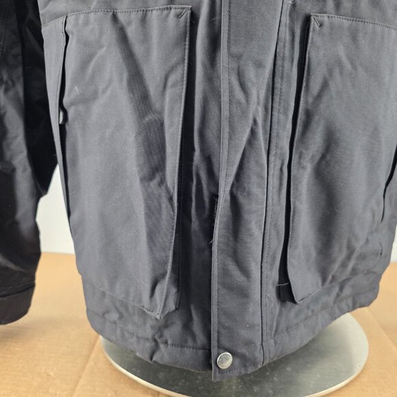 Duluth Trading Jacket Mens XL Black Whaleback Waterproof Work Coat Insulated - Picture 10 of 16